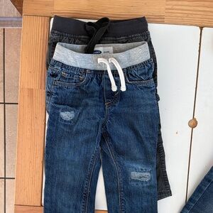 Kids Blue Denim Joggers- old Navy bundle